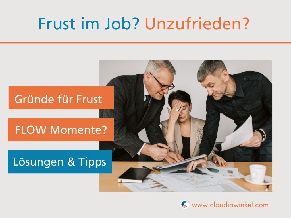 Flow-Job und Lebensfreude statt Jobfrust I Claudia Winkel